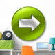 Button Wall Decal