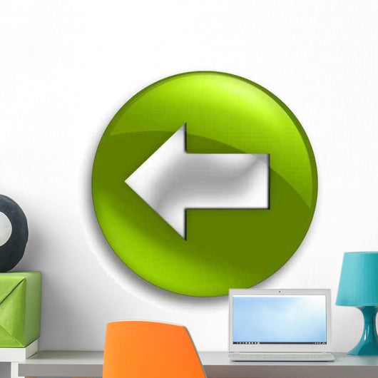 Button2 Wall Decal
