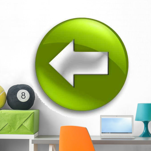 Button2 Wall Decal