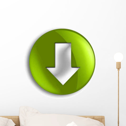 Button4 Wall Decal