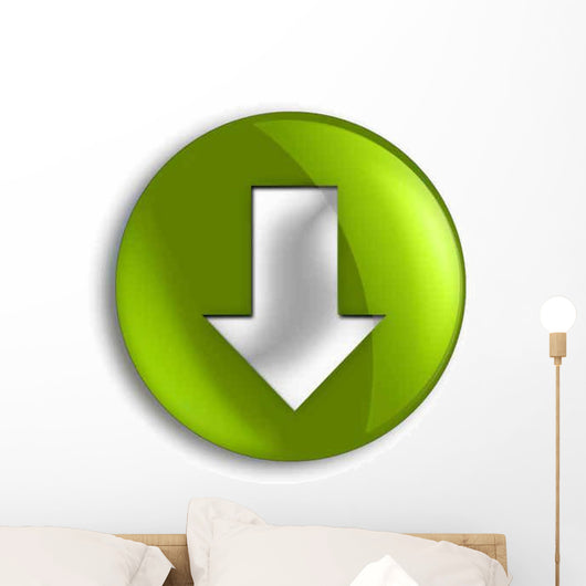 Button4 Wall Decal