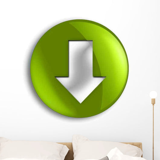 Button4 Wall Decal