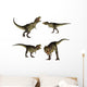 Tyrannosaurus Pack Wall Decal