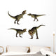 Tyrannosaurus Pack Wall Decal