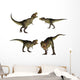 Tyrannosaurus Pack Wall Decal