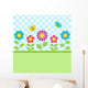 Flowers and Butterflies Wall Decal