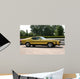 Classic American Yellow Muscle Wall Decal