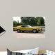 Classic American Yellow Muscle Wall Decal