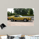 Classic American Yellow Muscle Wall Decal
