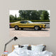 Classic American Yellow Muscle Wall Decal