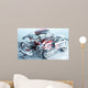 Exploded Transparent Car Wall Decal