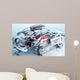 Exploded Transparent Car Wall Decal
