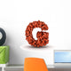 Letter G American Football Wall Decal