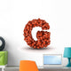 Letter G American Football Wall Decal
