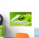 Up Green Lizard Wall Decal