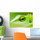 Up Green Lizard Wall Decal