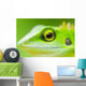 Up Green Lizard Wall Decal