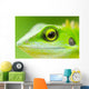 Up Green Lizard Wall Decal