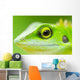Up Green Lizard Wall Decal