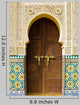Moroccan Architecture Wall Decal