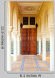 Hallway Morocco Architecture Wall Decal