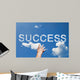 Baby Reach Success Cloud Wall Decal