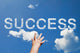 Baby Reach Success Cloud Wall Decal