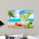 Mojito Drinks with Blur Wall Decal