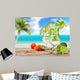 Mojito Drinks with Blur Wall Decal