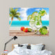 Mojito Drinks with Blur Wall Decal