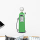 Antique Green Gas Pump Wall Decal