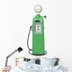 Antique Green Gas Pump Wall Decal