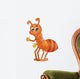 Cartoon Smiling Ant Wall Decal