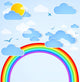 Good Weather Blue Sky Wall Decal