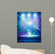 Magic Spotlights with Blue Wall Decal
