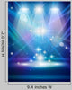 Magic Spotlights with Blue Wall Decal