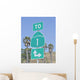 Road Sign Highway One California Wall Decal