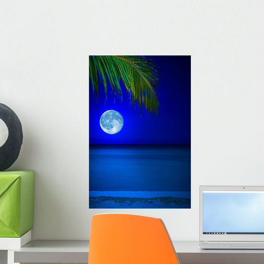 Beach Midnight with Full Wall Decal