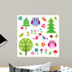 Birds Tress and Owls Wall Decal