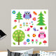 Birds Tress and Owls Wall Decal