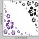 Blumenregen Megaset Wall Decal