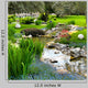 Garden with Pond Asian Wall Decal
