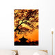 Republic Korea Pagoda Wall Decal