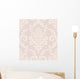 Seamless Damask Pattern Wall Decal