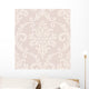 Seamless Damask Pattern Wall Decal