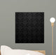 Seamless Black Damask Pattern Wall Decal