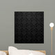 Seamless Black Damask Pattern Wall Decal