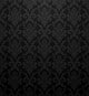 Seamless Black Damask Pattern Wall Decal