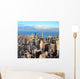 Chicago Skyline Sunset Wall Decal
