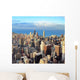 Chicago Skyline Sunset Wall Decal